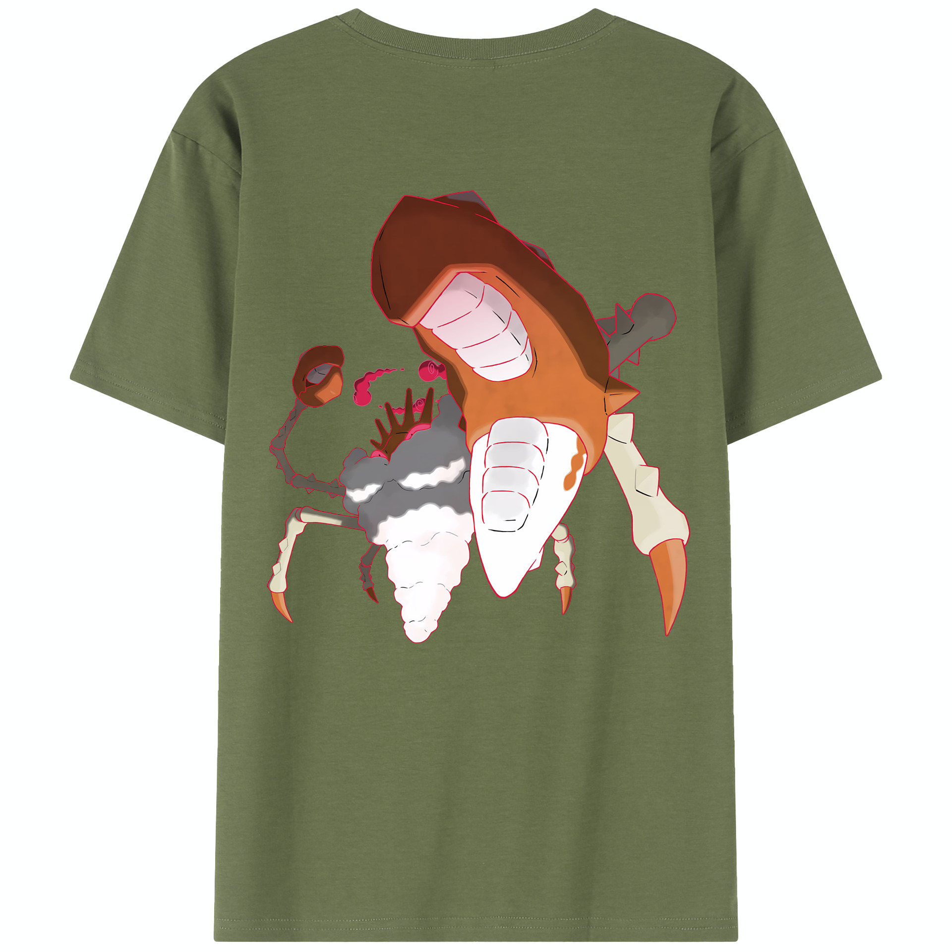 （画像用） ポケットモンスター Pokémon 綿100％半袖Tシャツ（背面プリント）